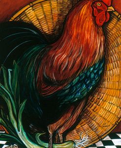 A Rooster In The Kitchen