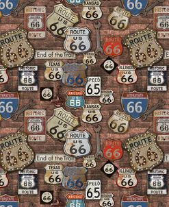 Route 66 on Brick-JP3955