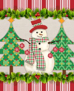 JP3184 – HoundsTooth Snowman