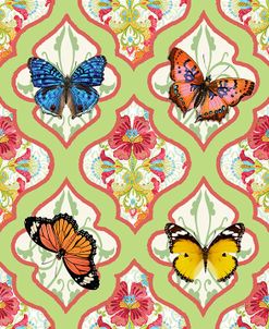 Butterflies In The Garden-A