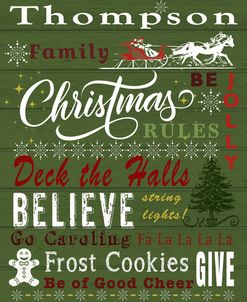 Family Christmas Personalized-C