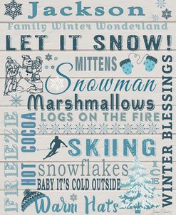 Let It Snow-Personalized