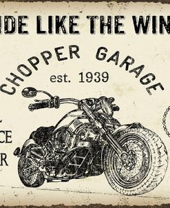 Vintage Motorcycle Mancave-D