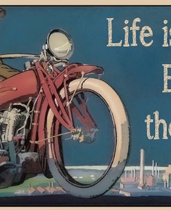 Vintage Motorcycle Mancave-F