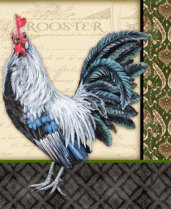 Damask Rooster-B