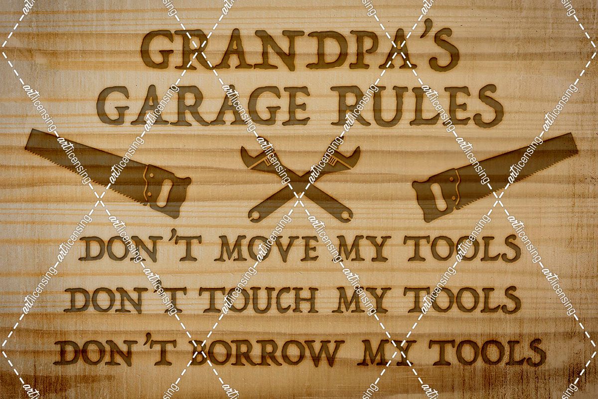Garage Sign Collection-E