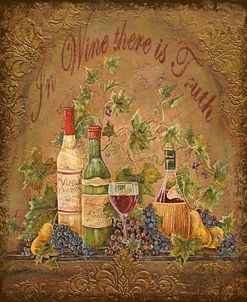 Tuscan Inspirations-Wine Painting-Truth