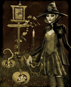 Halloween Graveyard-C