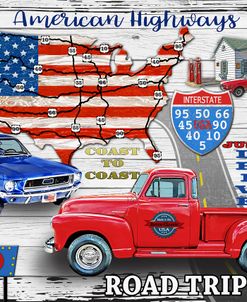 American Highways-Coast to Coast