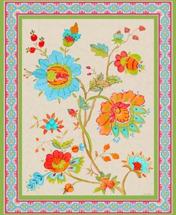 Fiesta Floral Tapestry-A