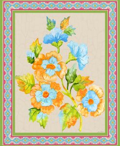 Fiesta Floral Tapestry-B