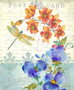 JP3802-Postcard Botanical