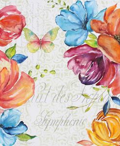 Floral Symphonie In The Garden