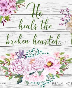 Garden Florals Bible Verse-B