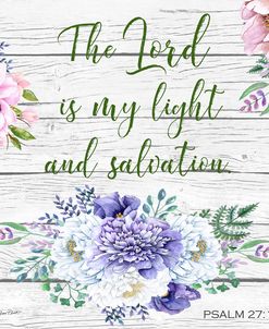 Garden Florals Bible Verse-C