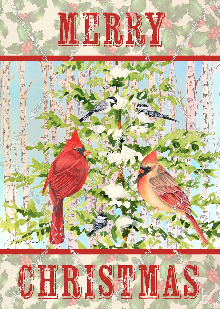 JP3304-Christmas Birds