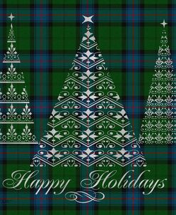 JP3684-Happy Holidays Plaid-Silver