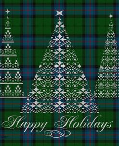 JP3684-Happy Holidays Plaid-Silver