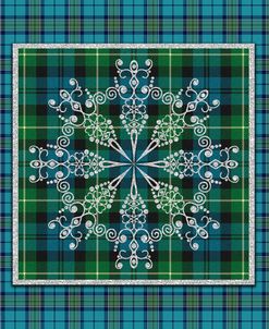 JP3705-Plaid Snowflakes