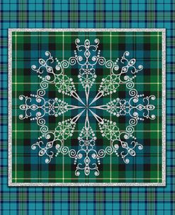 JP3705-Plaid Snowflakes