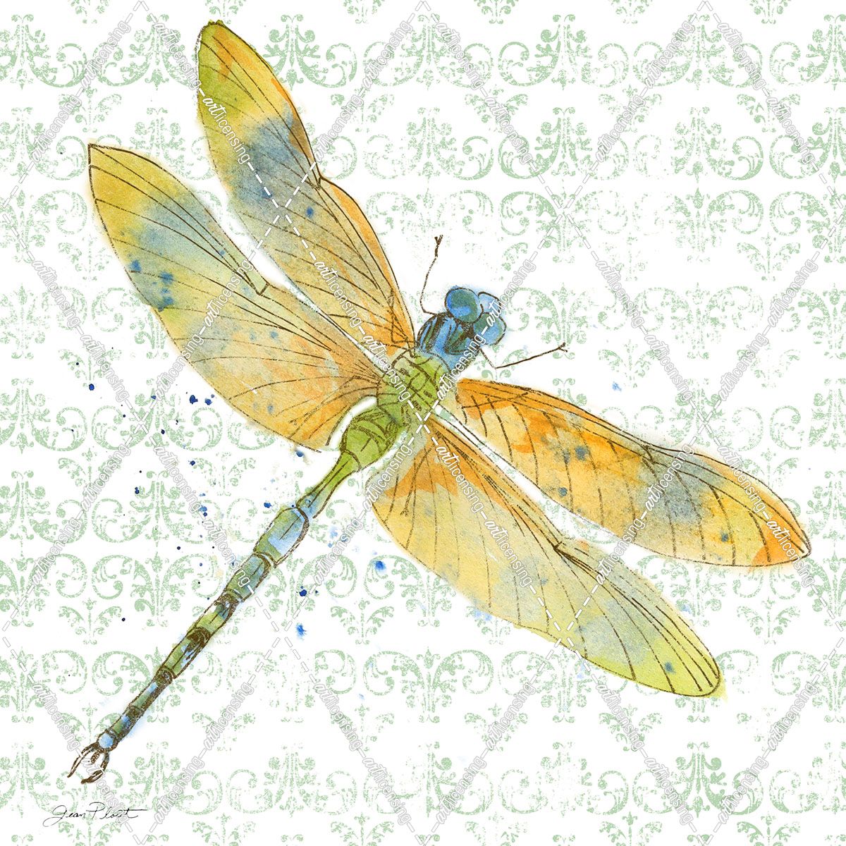 JP3438-Dragonfly Bliss