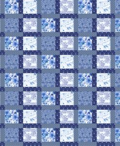 Beautiful Blue Floral I