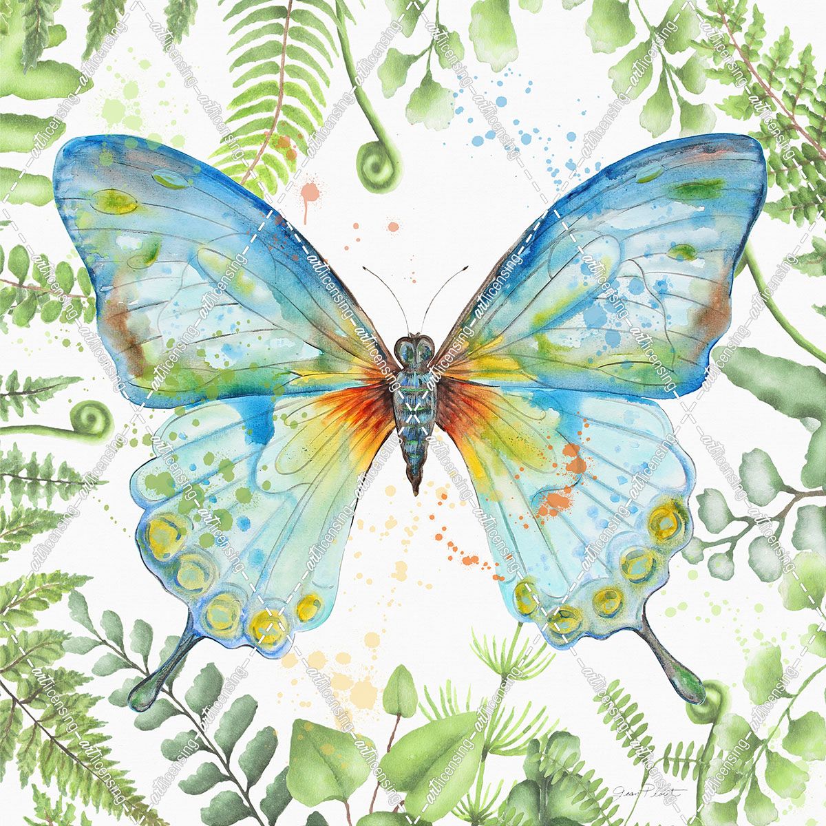 Botanical Butterfly Beauty 1