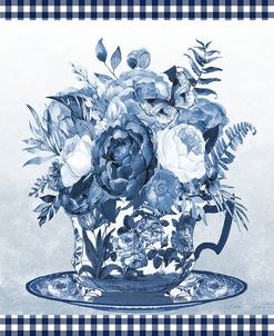 Blue Teacup Bouquet B