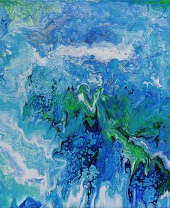 Blue Lagoon Abstract 2