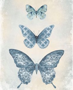 Blue Butterfly Trio B
