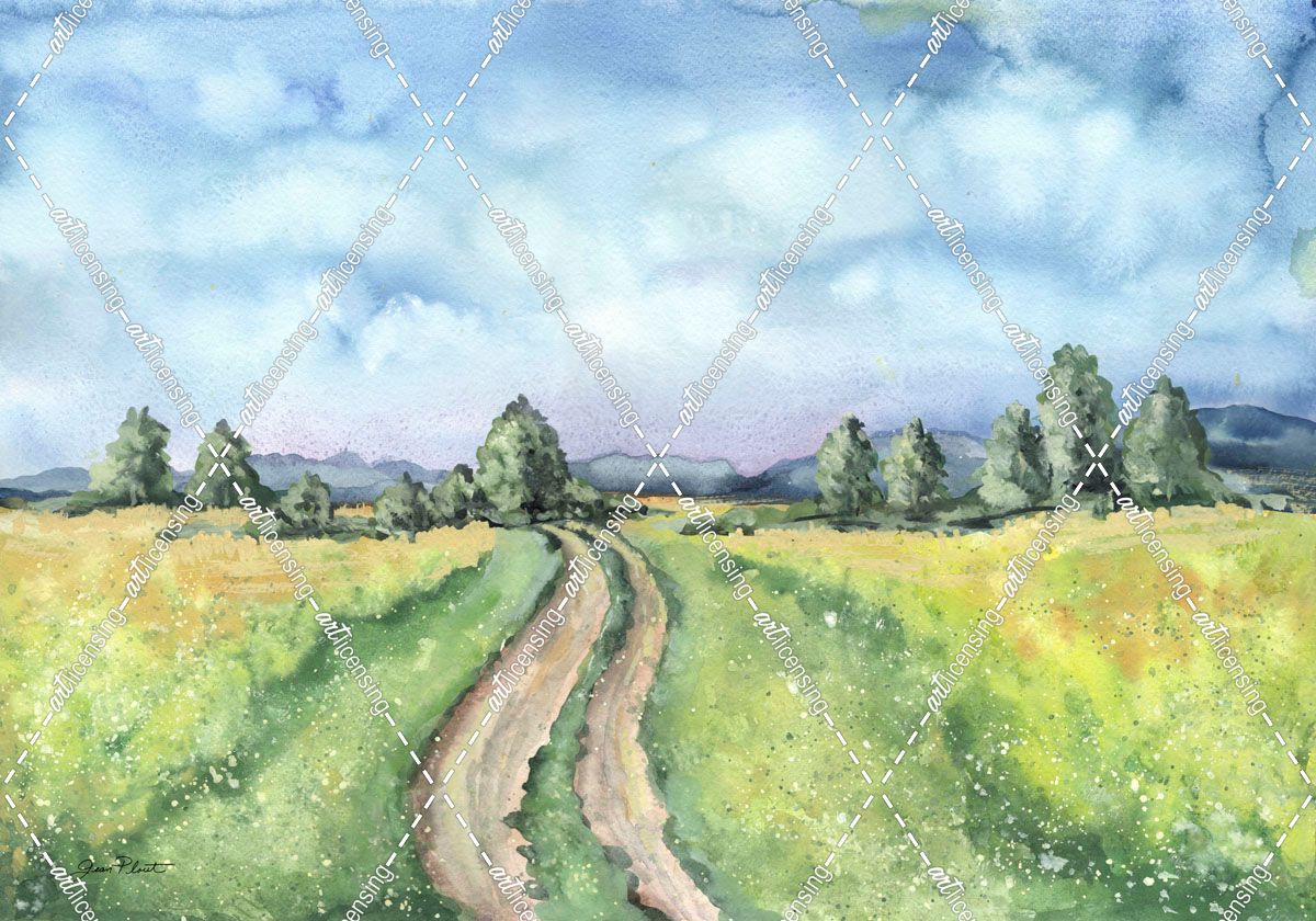 Country Road Landscape