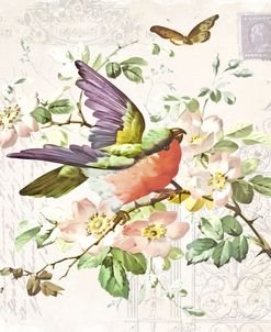Bird and Blooms B