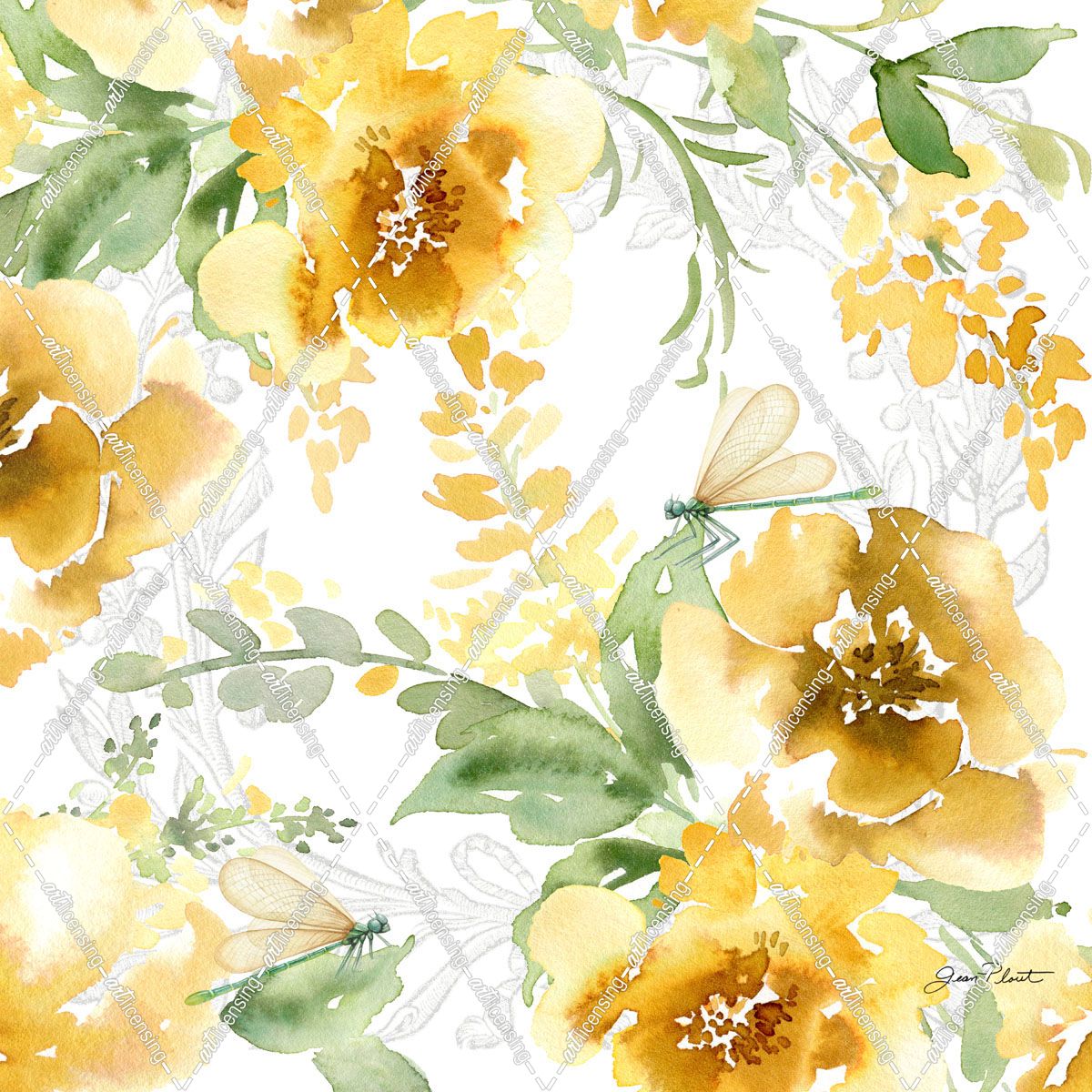 Yellow Floral Bouquet B