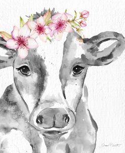 Floral Cow A