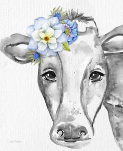 Floral Cow B