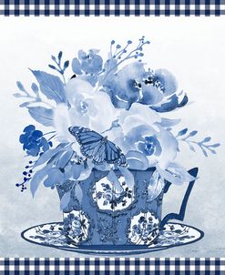 Blue Teacup Bouquet F