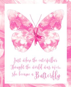 Breast Cancer Butterfly