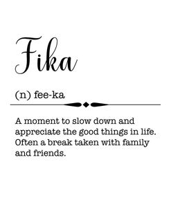 Words-Fika