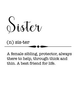 Words-Sister