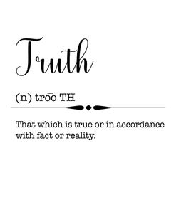 Words-Truth