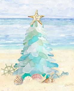 Coastal Seaglass Christmas Tree