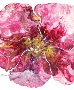 Floral Acrylic Pouring A