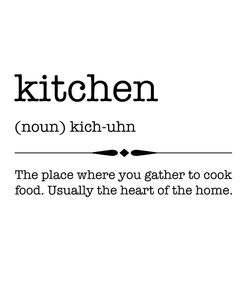Words-Kitchen
