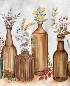 Fall Brown Bottles A