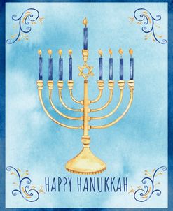 Hanukkah Watercolors B