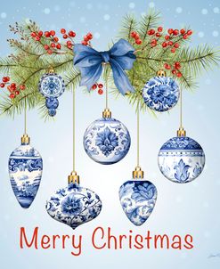 Blue Chinoiserie Christmas B