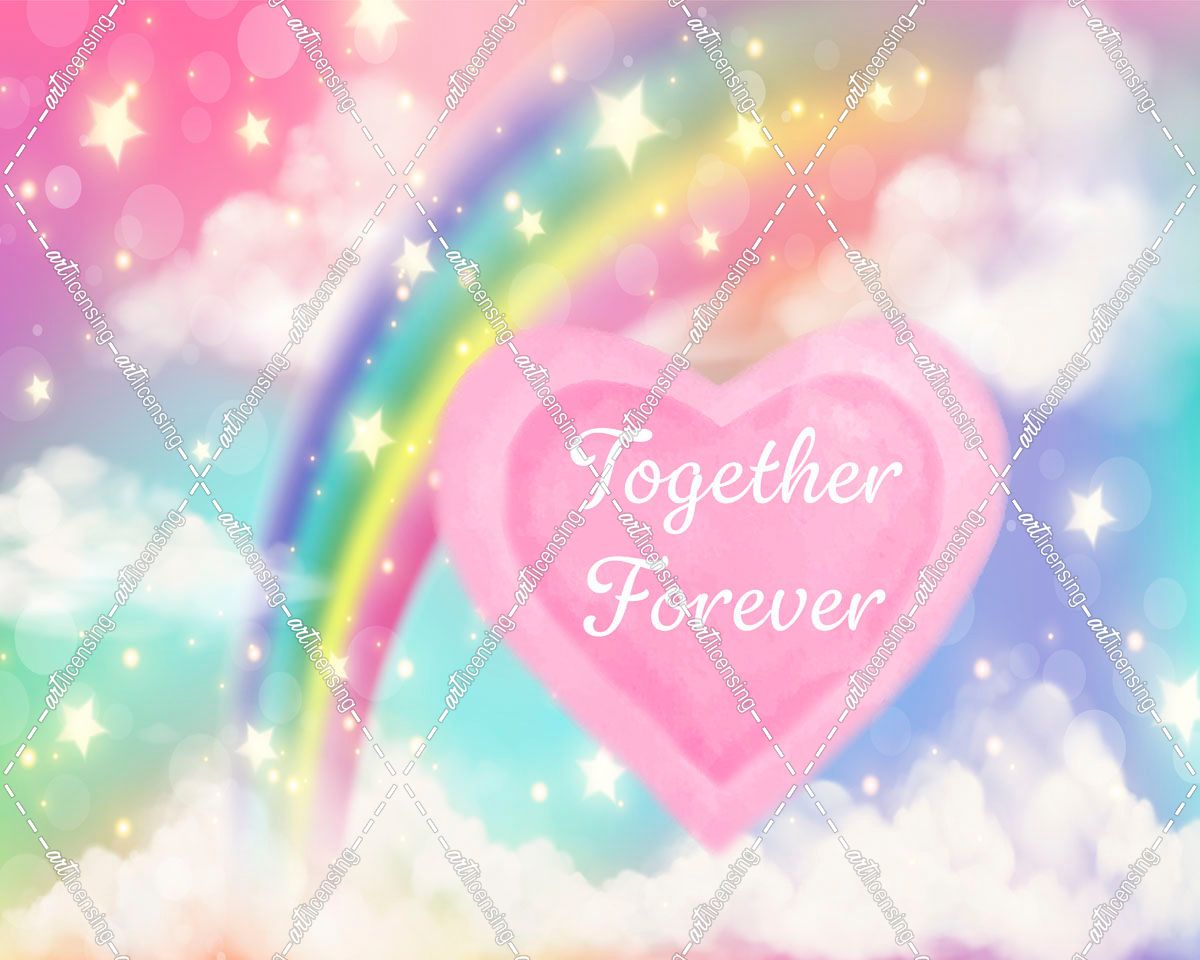Together Forever Rainbow