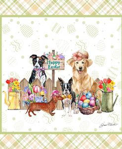 Easter Parade Dogs A1-SQ