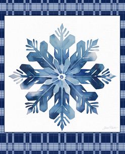 Blue Snowflake Christmas B