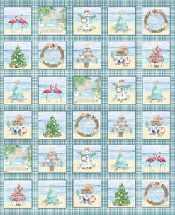 Coastal Christmas Quilt-A